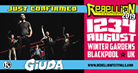 Giuda - Rebellion Festival, Blackpool 3.8.19